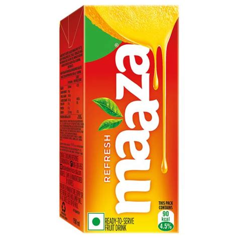 maaza new pack|maaza 200ml.